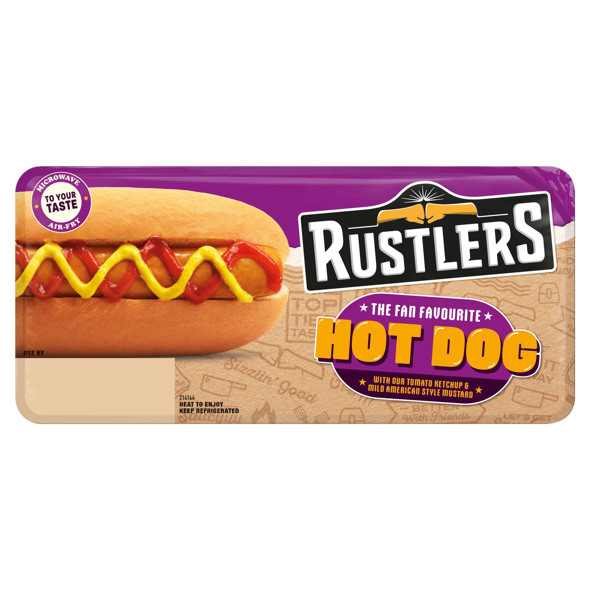 Rustlers Classic Hot Dog 146g