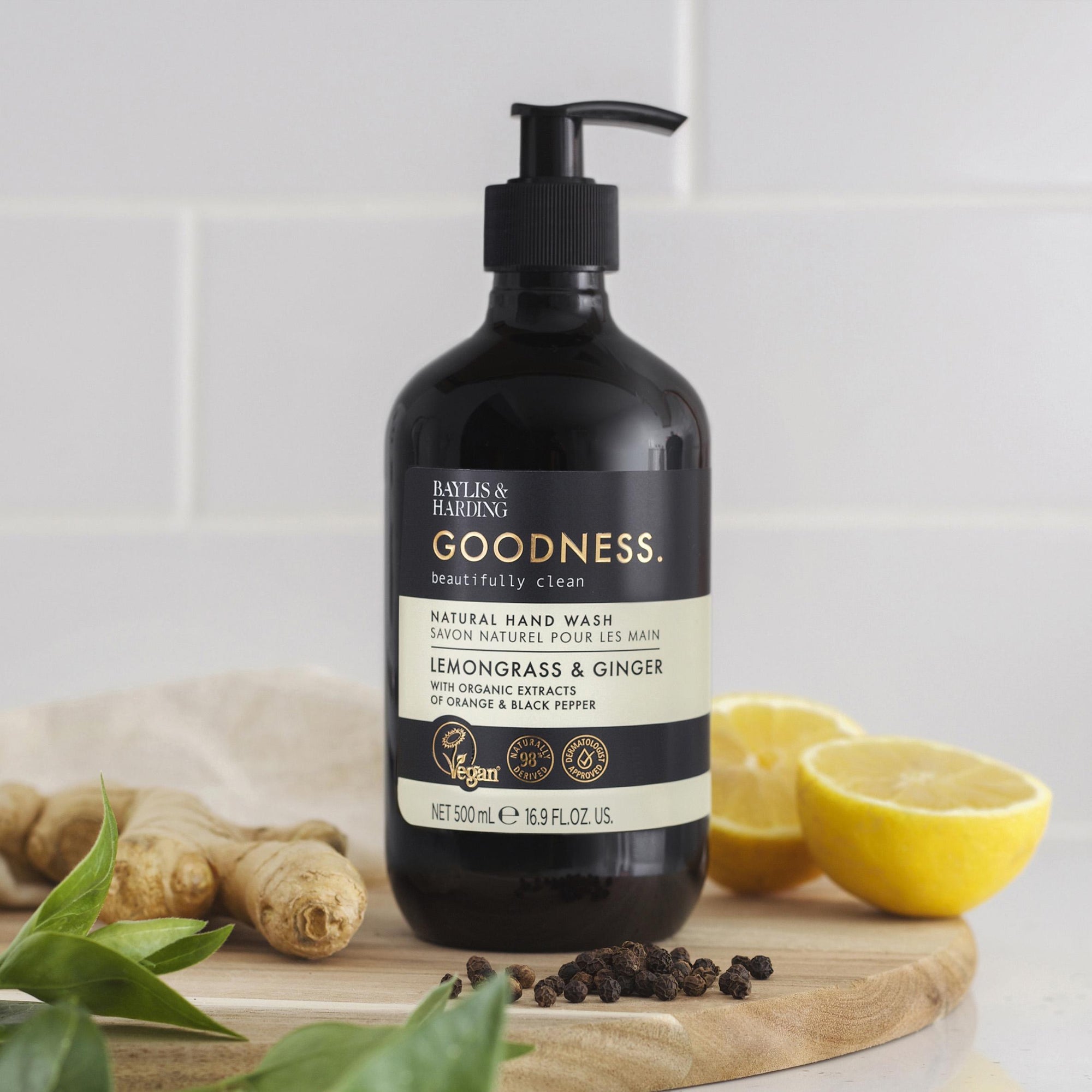 Baylis & Harding Lemongrass & Ginger H/Wash 500ml