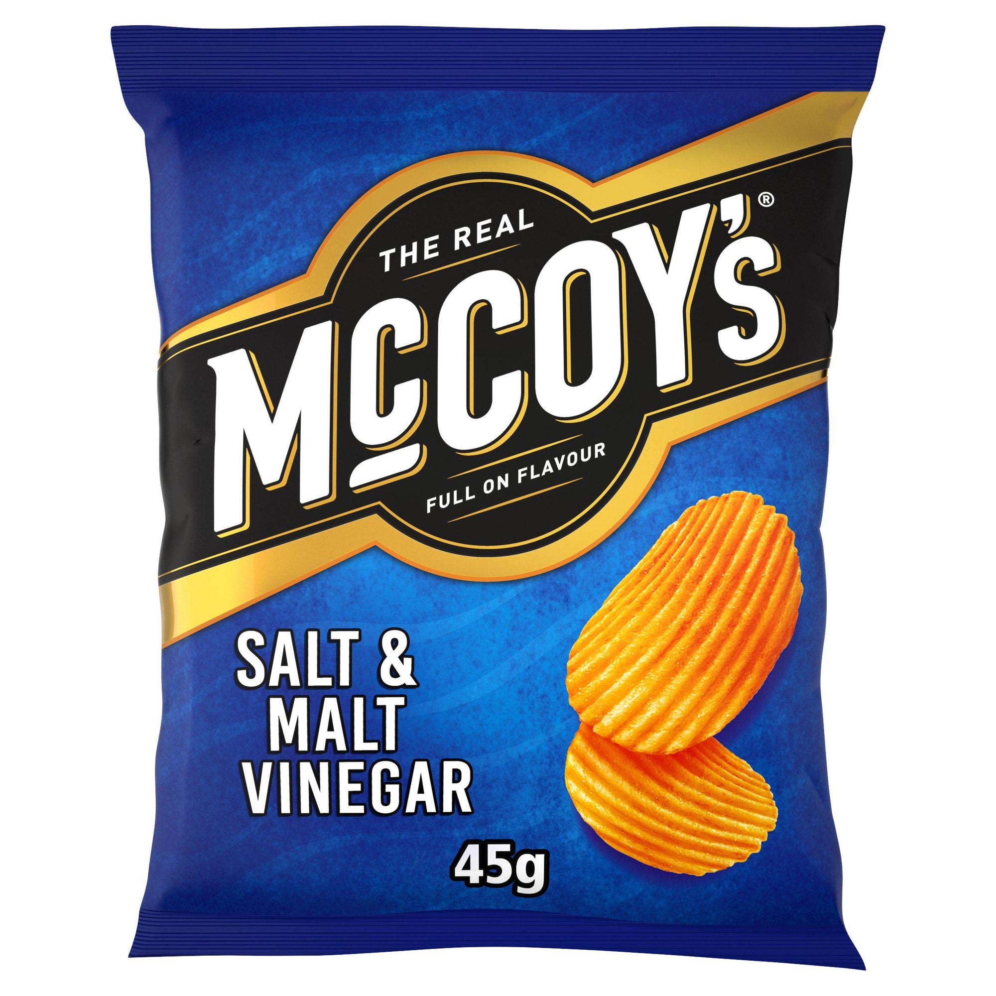 McCoys Salt Malt Vinegar Grab Bag Crisps 45g