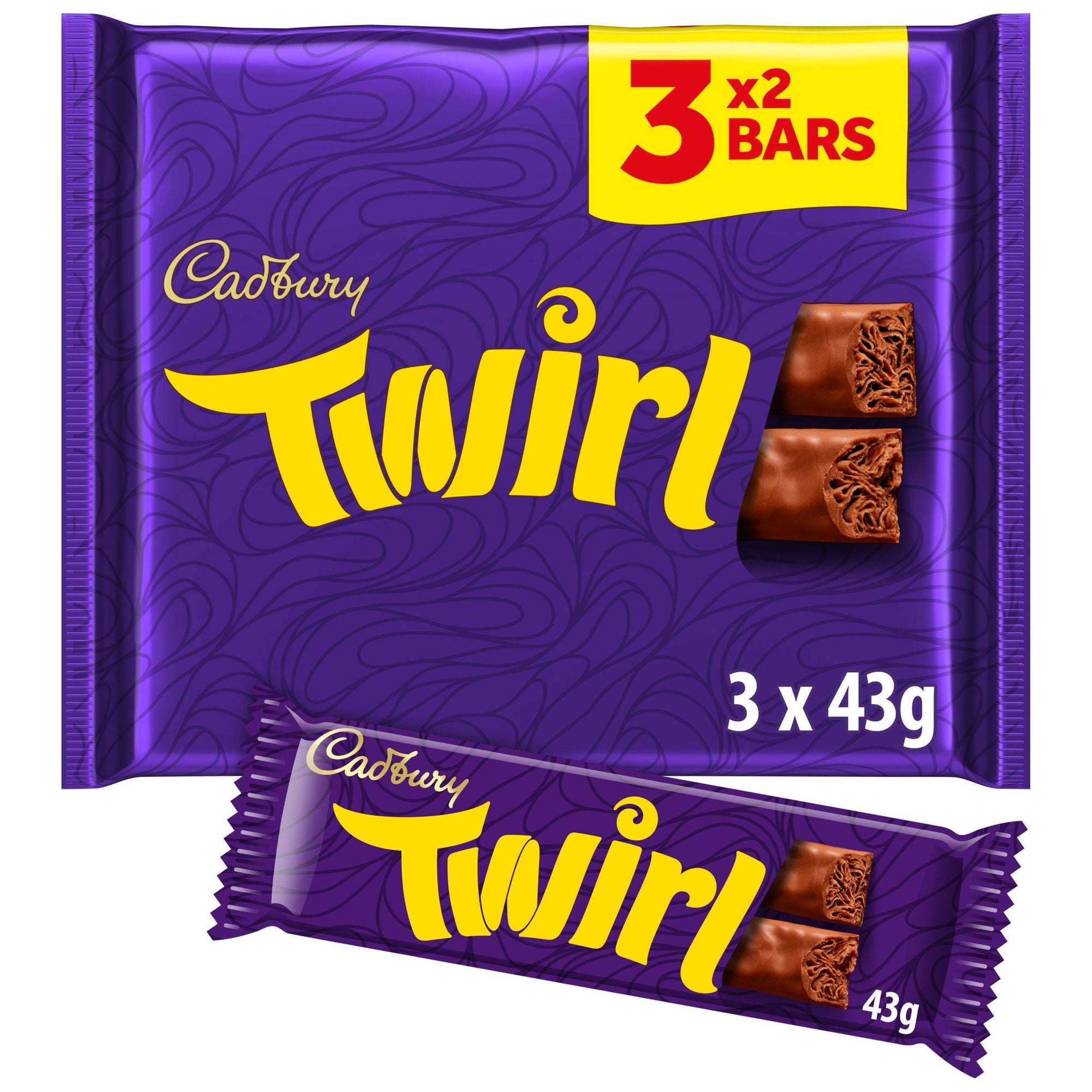 Cadbury Twirl 3pk 129g