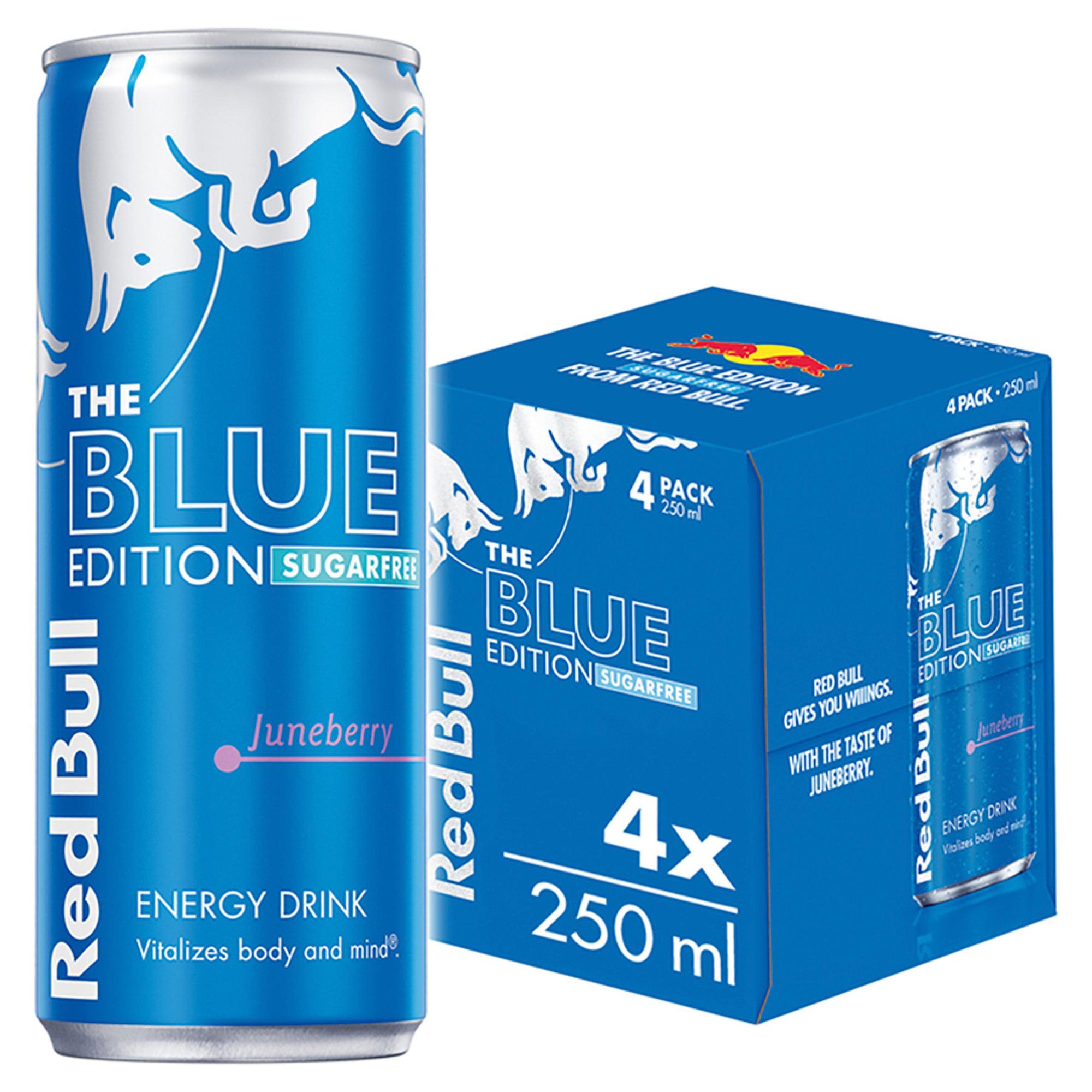 Red Bull Energy The Blue Edition Juneberry 4 x 250ml
