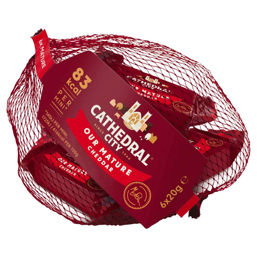 Cathedral City Mini Mature Cheeses 6x20g