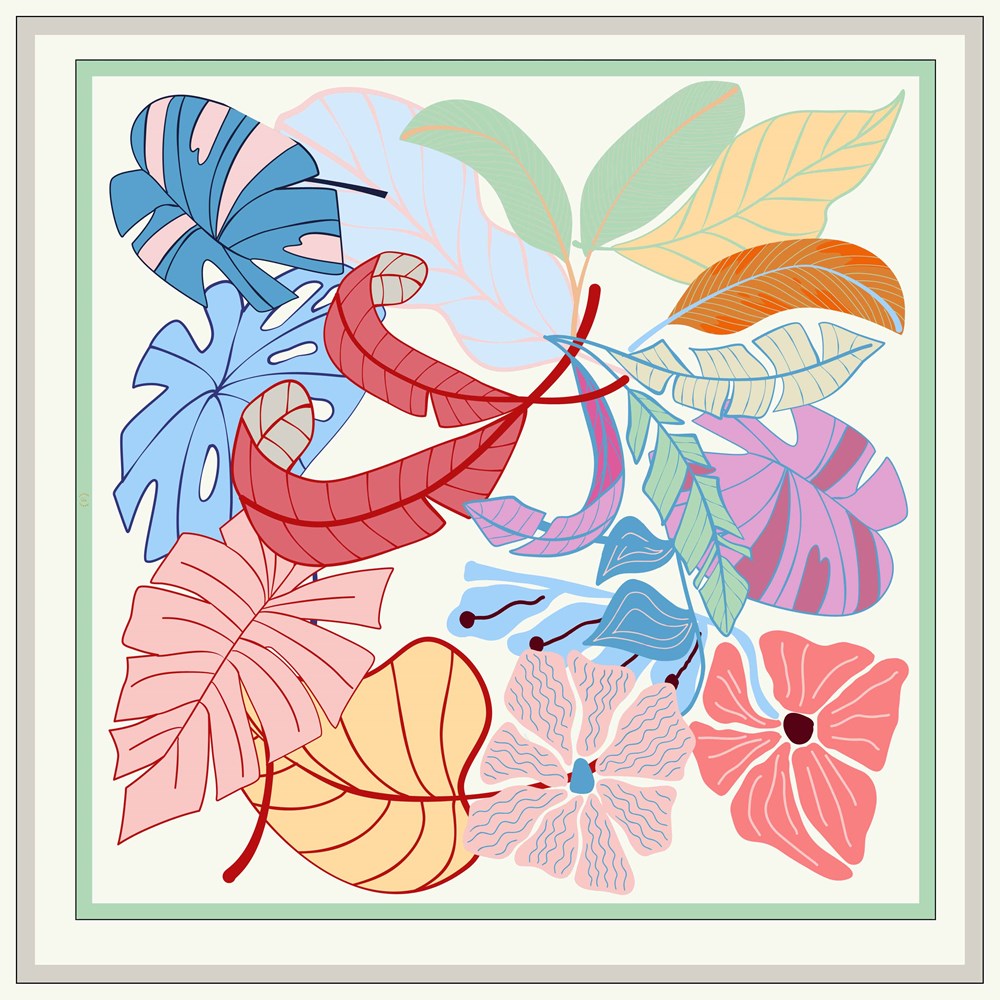 Jungle Jive Pastel Samara 90cm