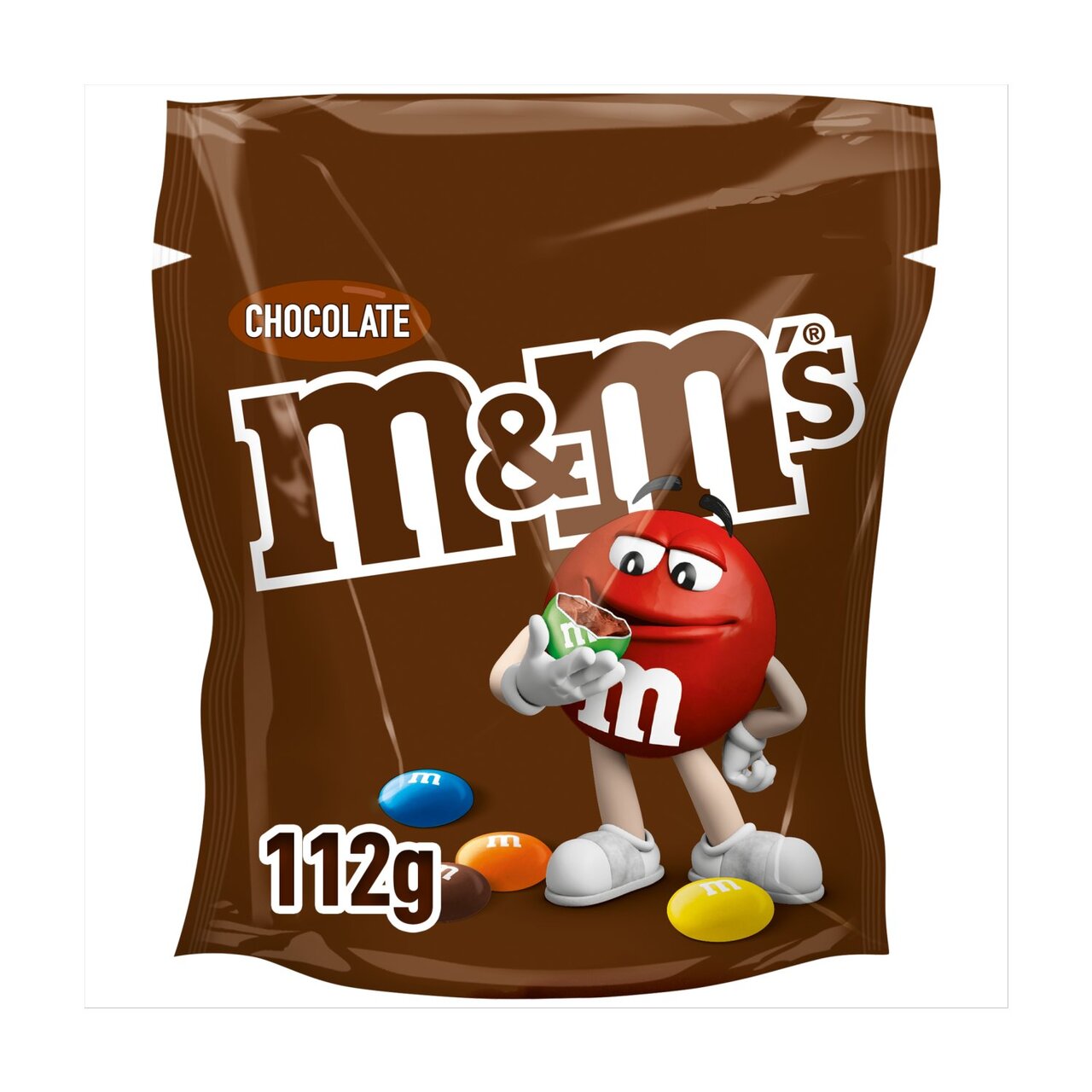 M&Ms Chocolate Pouch 112g