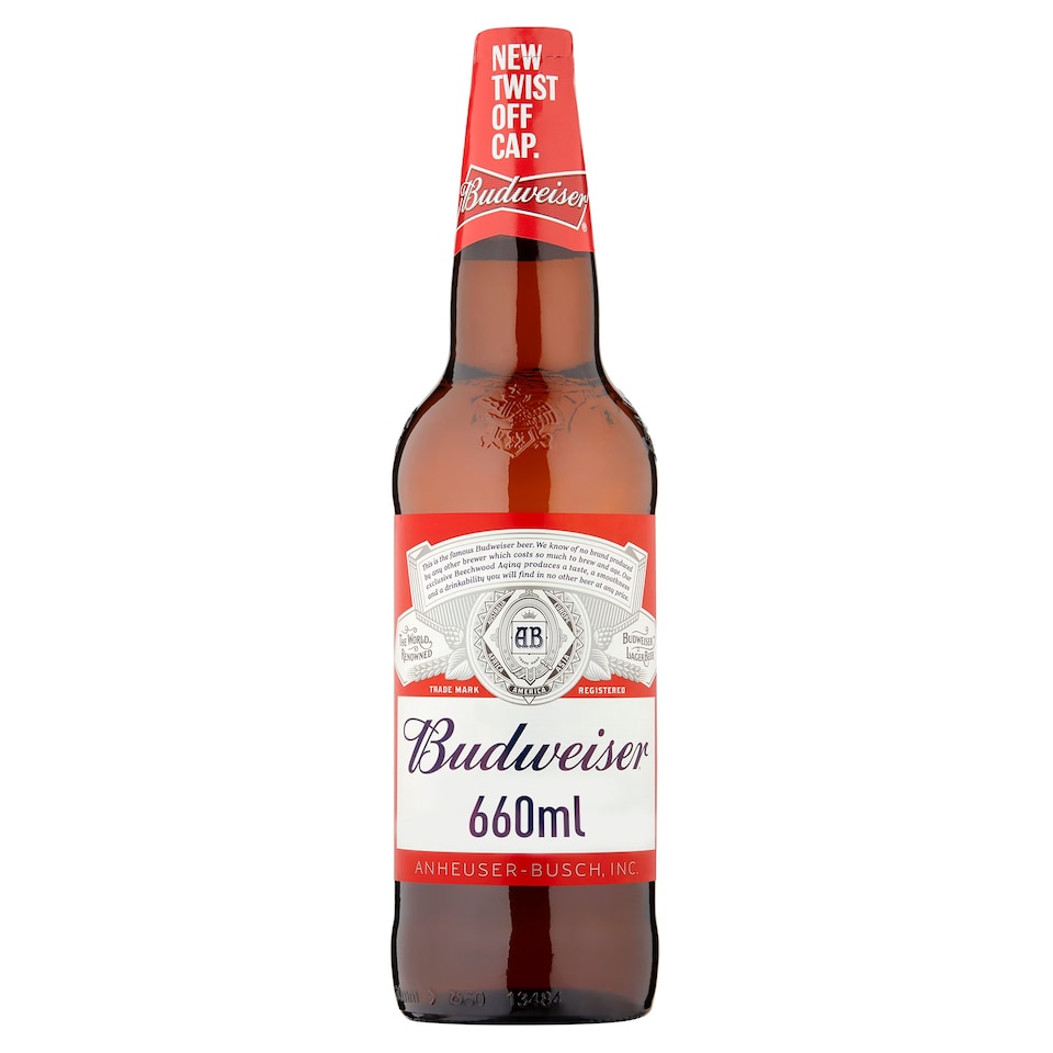 Budweiser 660ml 4.5%