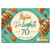 Alpen Delight Salted Caramel Bars 5pack