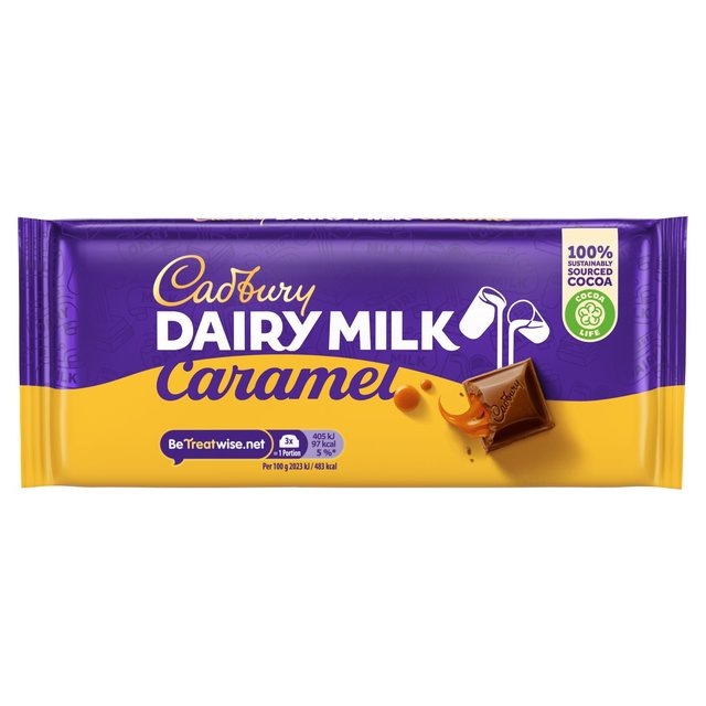 Cadbury Dairy Milk Caramel 120g PMP1.35 *