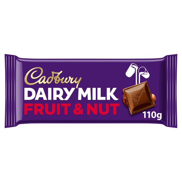 Cadbury Dairy Milk Fruit & Nut Bar 110g