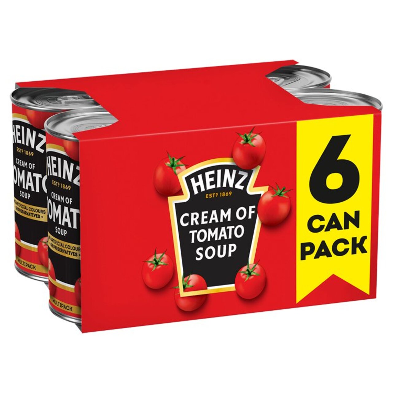 Heinz Cream Of Tomato Soup Big Family Pack 6 x 400g