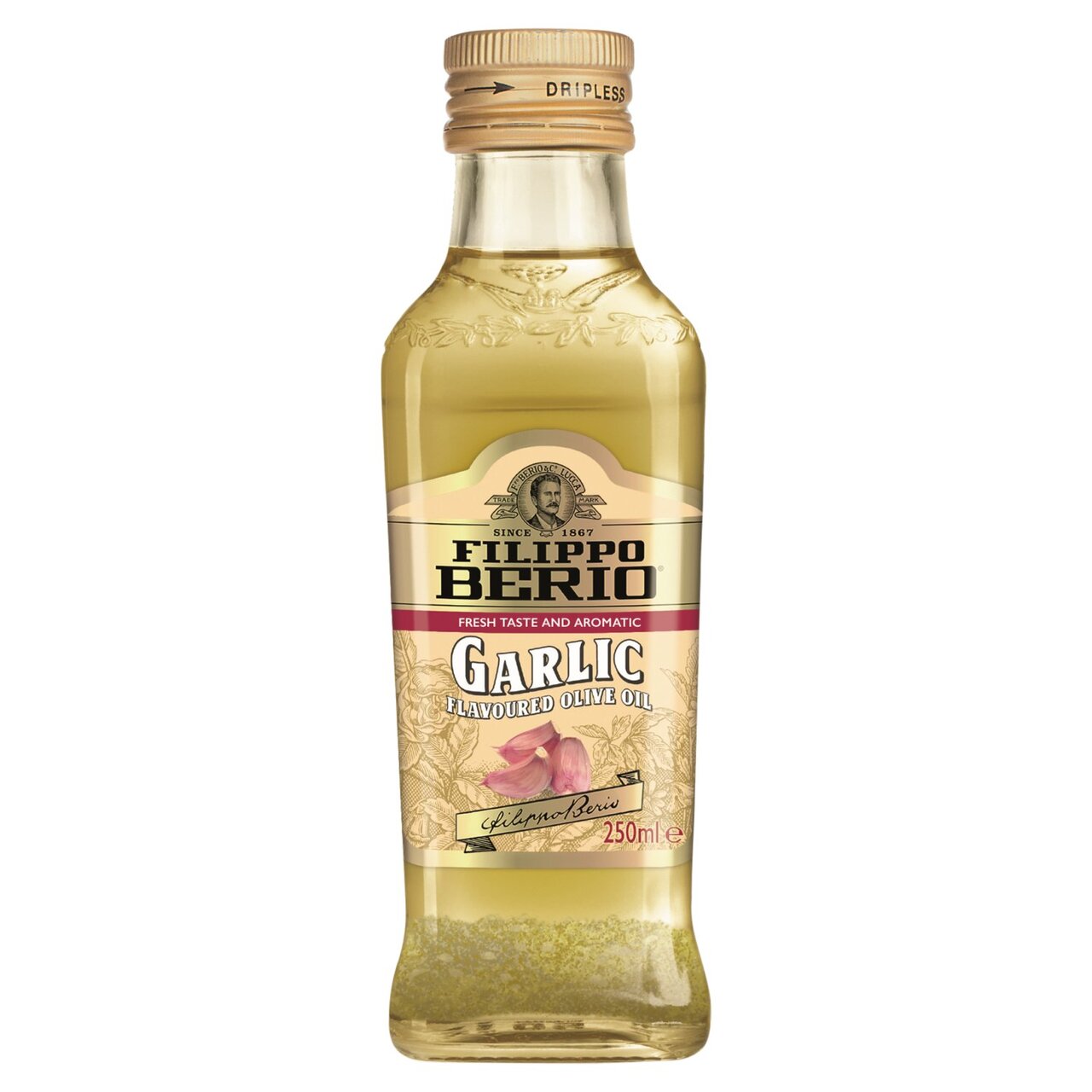 Filippo Berio Flavoured Olive Oil Garlic 250ml