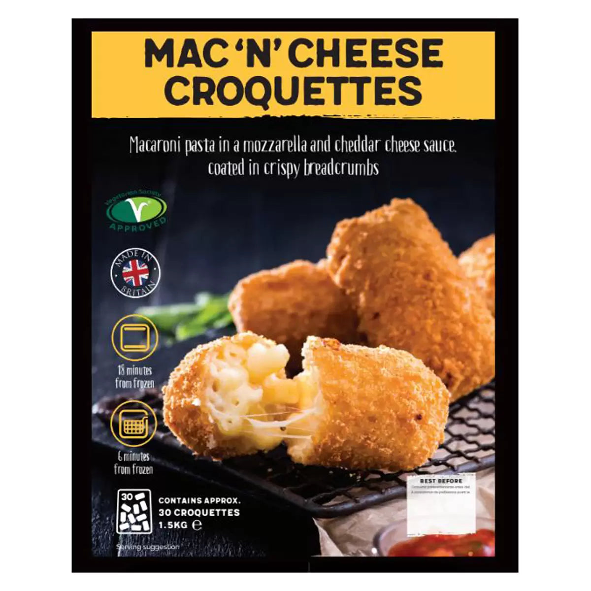 CC Paramount Mac N Cheese Croquettes 1.5kg