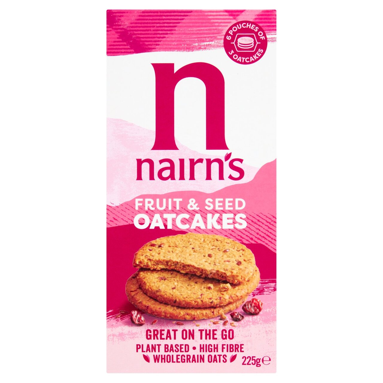 Nairns Fruit & Seed Oatcakes 225g