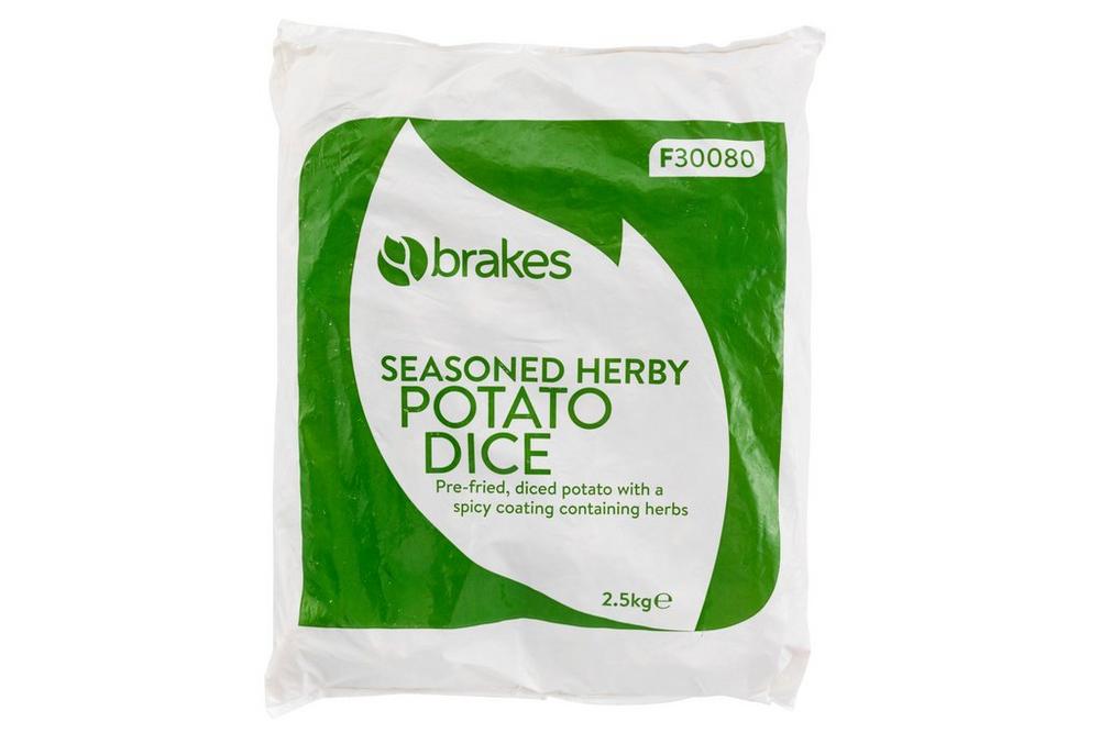 Brakes Seasoned Crispy Cubes 2.5kg