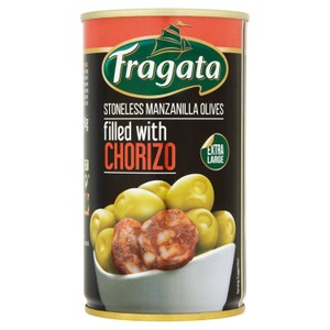 Fragata Stoneless Manzilla Olives with Chorizo 350g