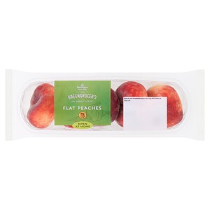 Morrisons Flat Peaches Minimum 4pk