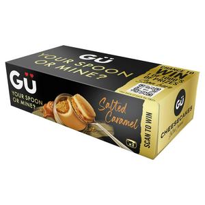 GU Free From Salted Caramel Cheesecakes 2pk