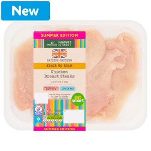 Morrisons Summer Plain Chicken Breast Steaks 350g