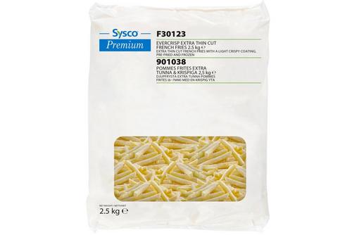 Sysco Evercrisp Extra Thin Coated F Fries 2.5kg