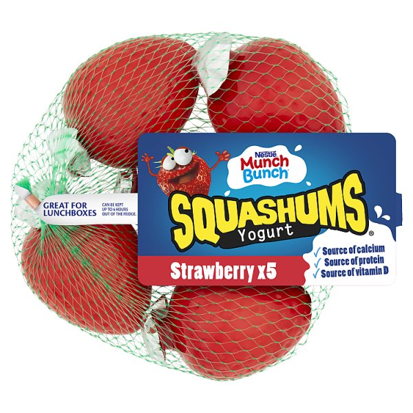 Munch Bunch Squashums Strawberry 5pk