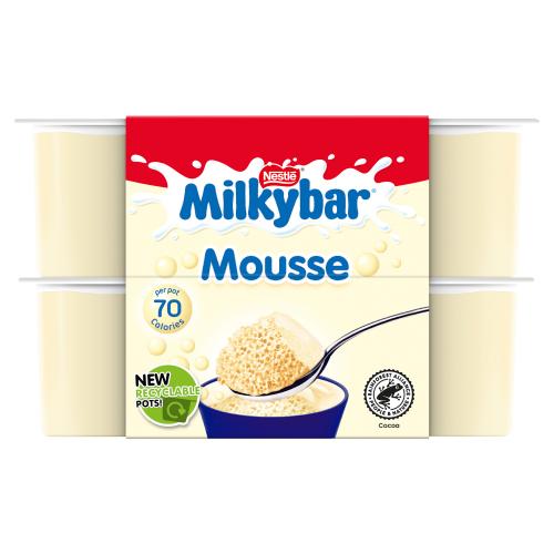 Milkybar Mousse 4x55g