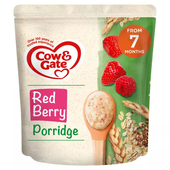 Cow & Gate Cereal Berry With Grain From 7 Months Onwards 200g