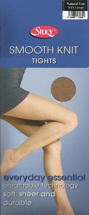 Silky Smooth Tights - Natural Tan - Medium
