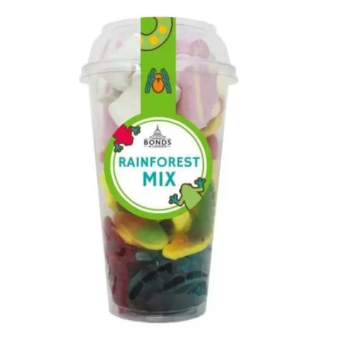 Bonds Rainforest Mix Candy Cup 260g