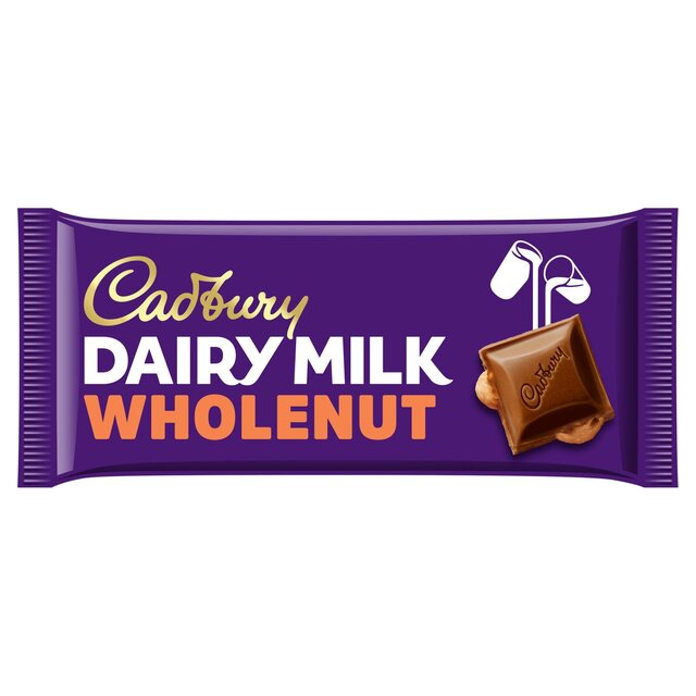 Cadbury Dairy Milk Wholenut Bar 180g