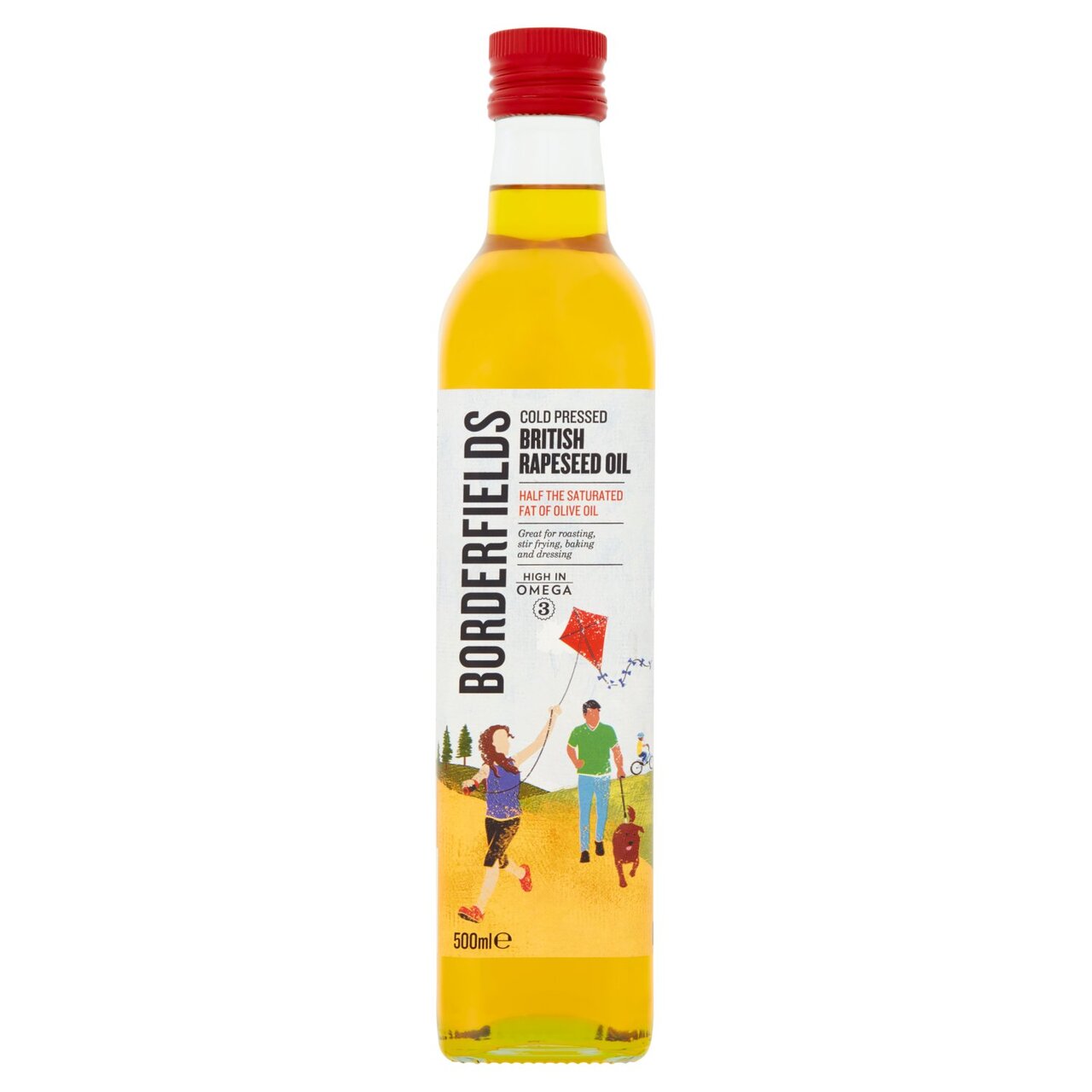 Borderfields British Rapeseed Oil 500ml