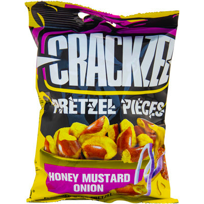 Crackzel Honey Mustard Onion Pretzels 85g