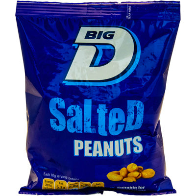 Big D Salted Peanuts 200g