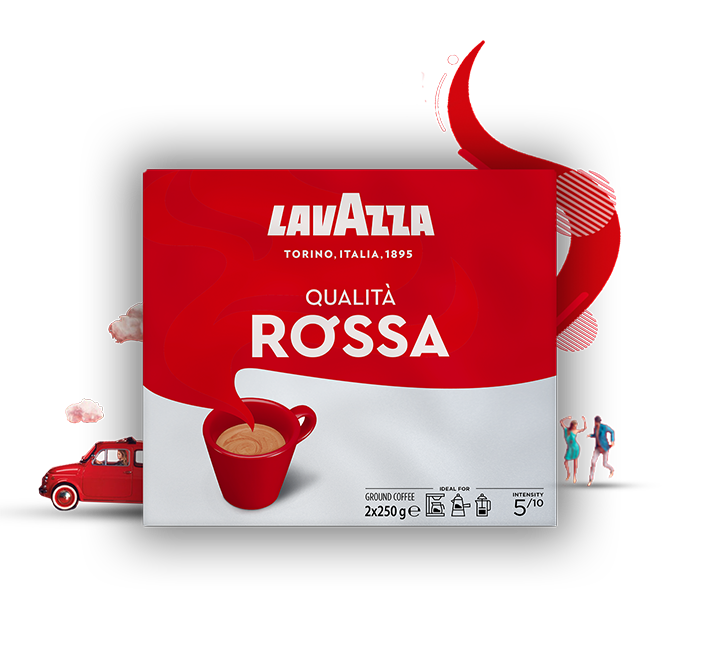 Lavazza Rossa Ground Coffee 250g