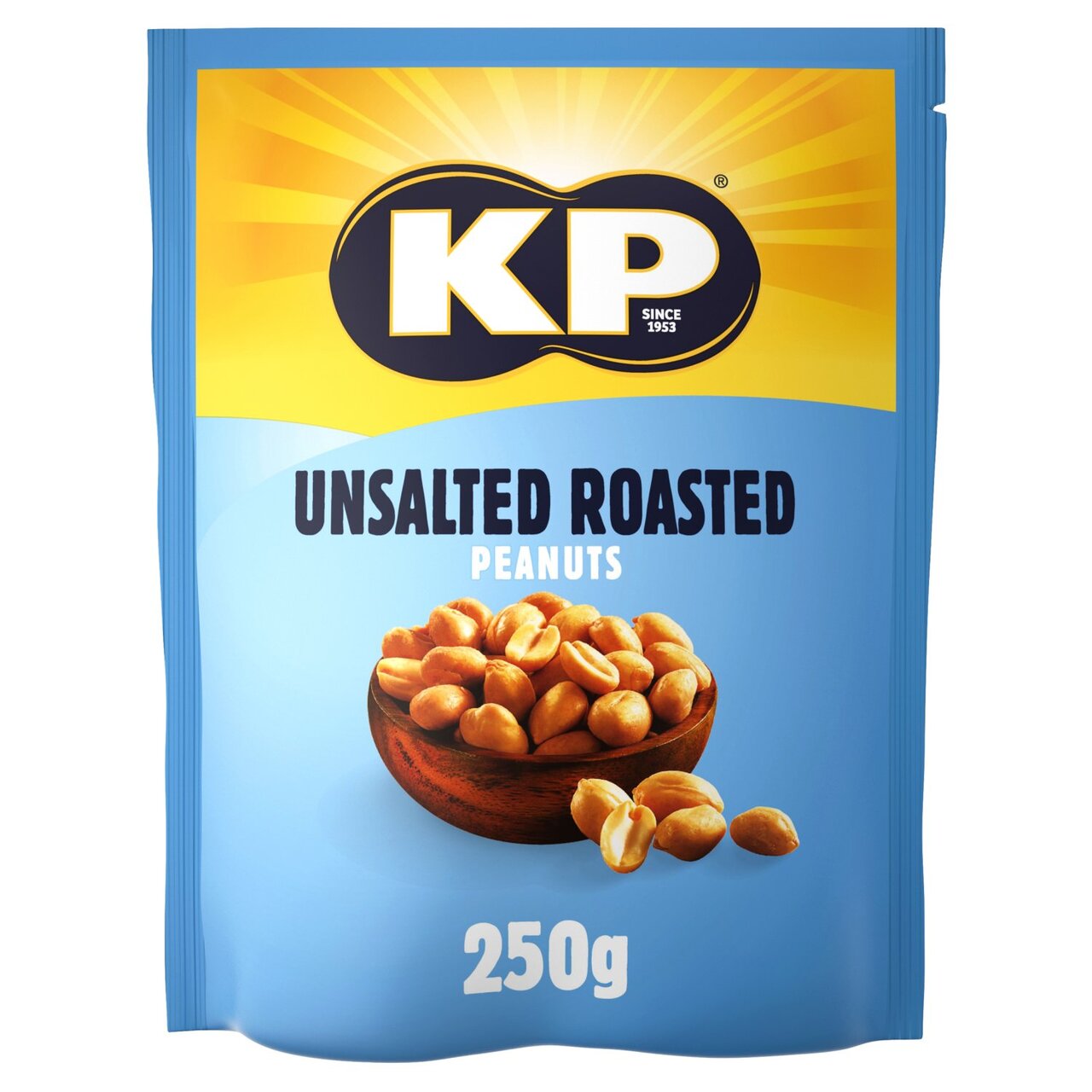 KP Unsalted Roasted Peanuts 250g