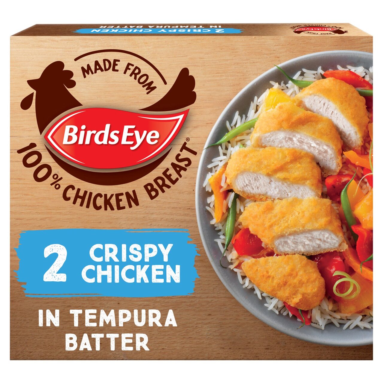 Birds Eye 2 Crispy Chicken Grills in Tempura Batter 170g
