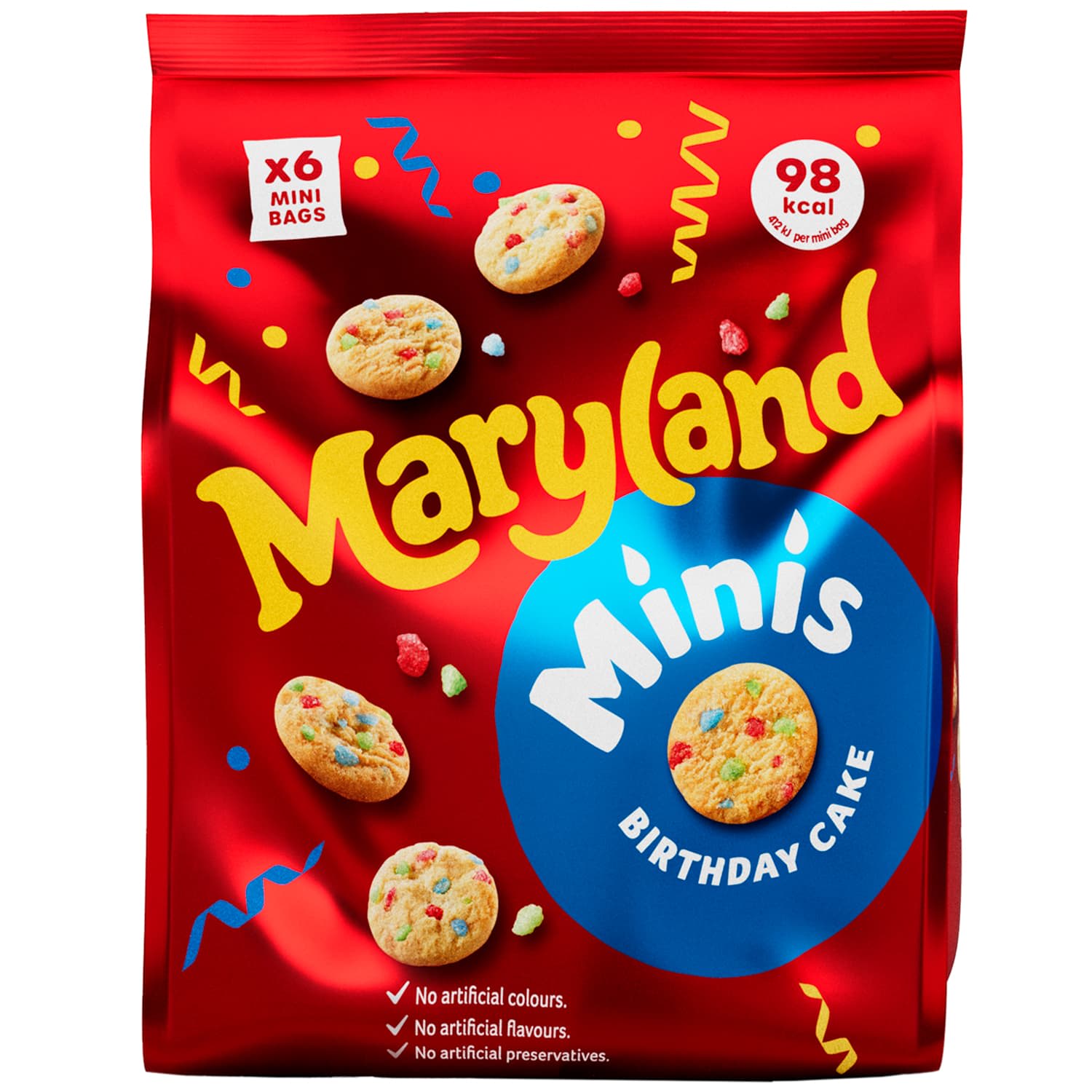 Maryland Birthday Cake Minis 6pk