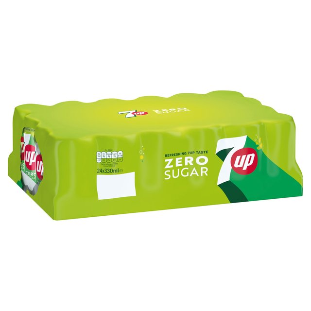 BULK 7UP Zero 24x330ml