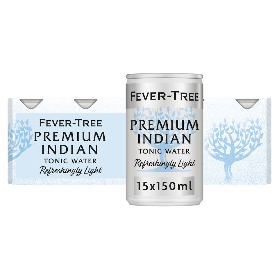 Fever Tree Refreshingly Light Premium Indian Tonic Water 15x150ml