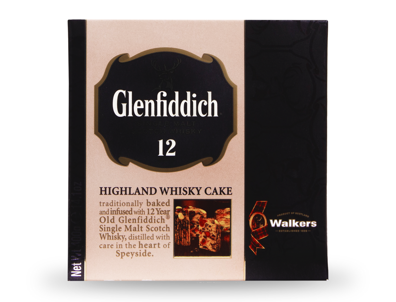 Walkers Glenfiddich Whisky Cake 400g