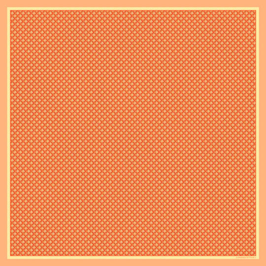 LV Scarf Mira, Orange, 90x90cm