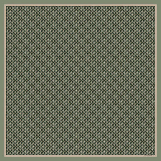 LV Scarf Mira, Dusty Green, 90x90cm