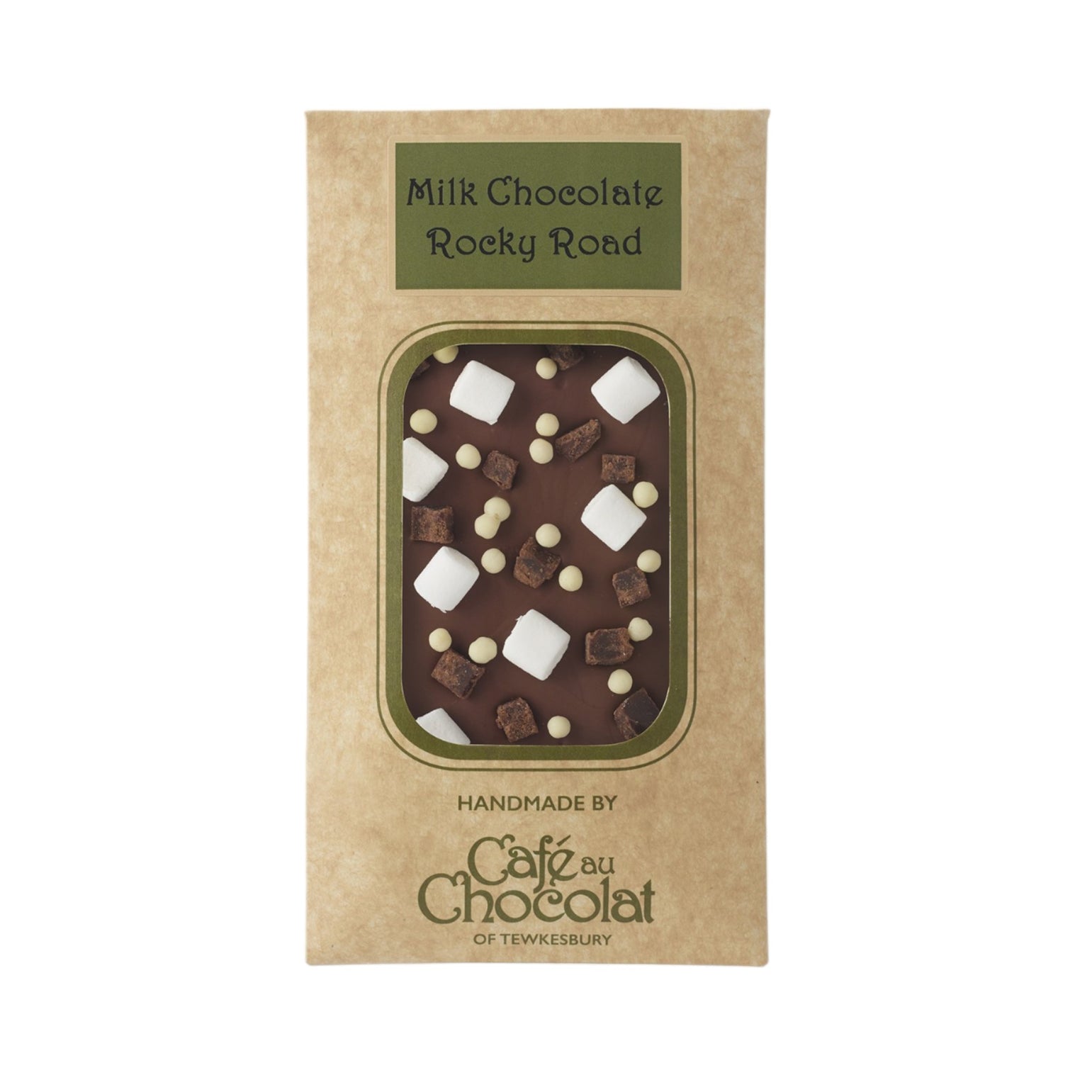 +Cafe au Choc Milk Chocolate Rocky Road Bar 100g
