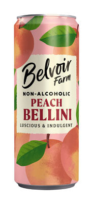 Belvoir Peach Bellini N/A 4x 250ml