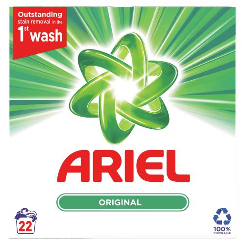 Ariel Original Bio Laundry Powder 22 wash 1.43kg