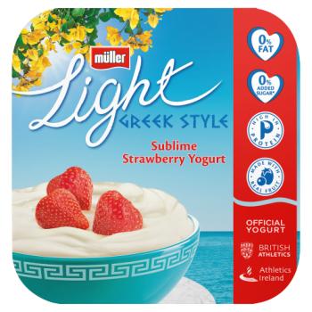 Muller Light Greek Strawberry 4pk