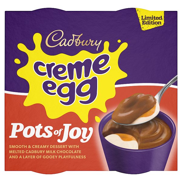 Cadburys Pots of Joy Ltd Edition 4x60g