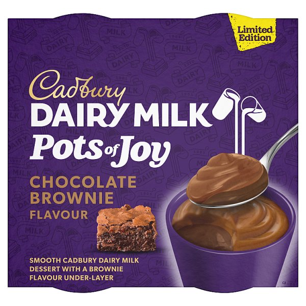 Cadburys Pots of Joy Ltd Edition 4x60g