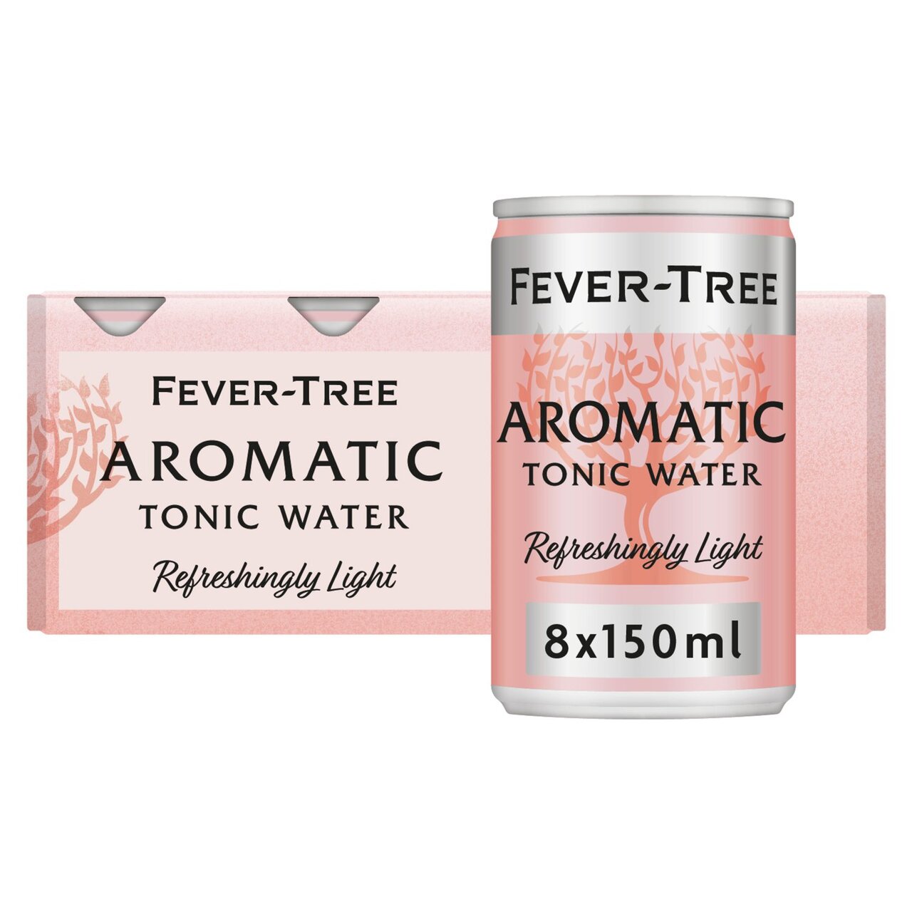 Fever Tree Refreshingly Light Aromatic Tonic Water 8 x 150ml