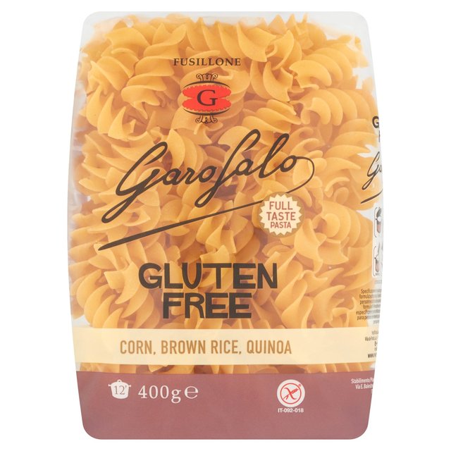 Garofalo Gluten Free Fusilloni Pasta 400g