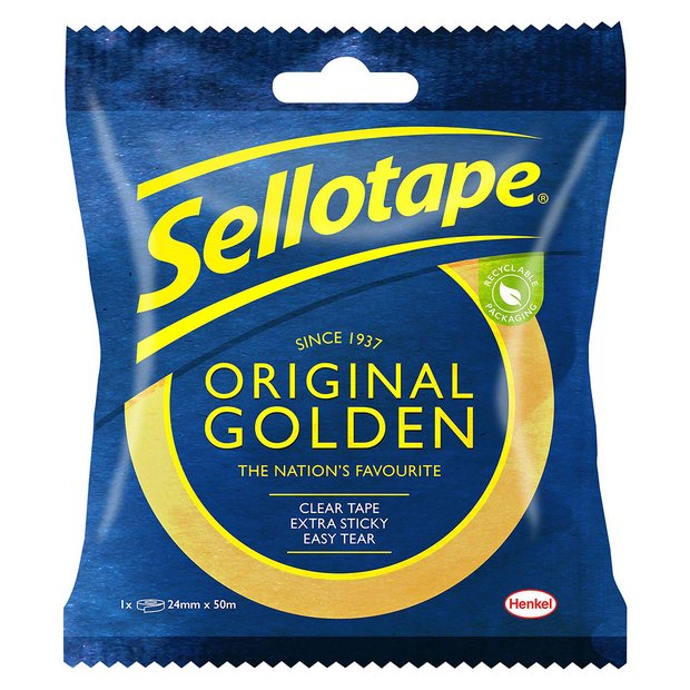Sellotape Original Golden 24mm x 50m