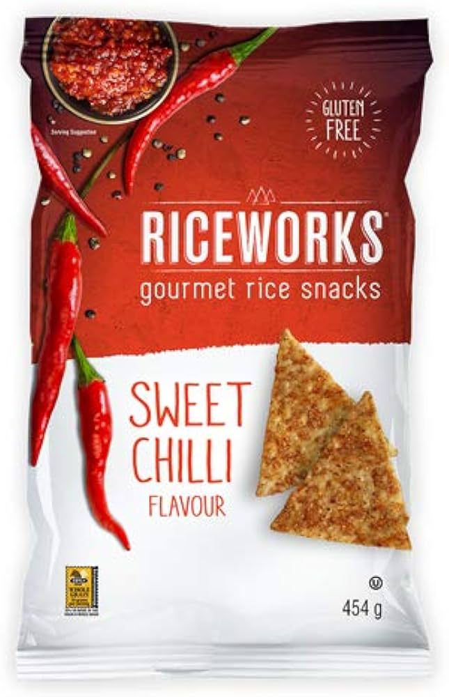 Rice Works Gourmet Rice Snacks Sweet Chilli 454g